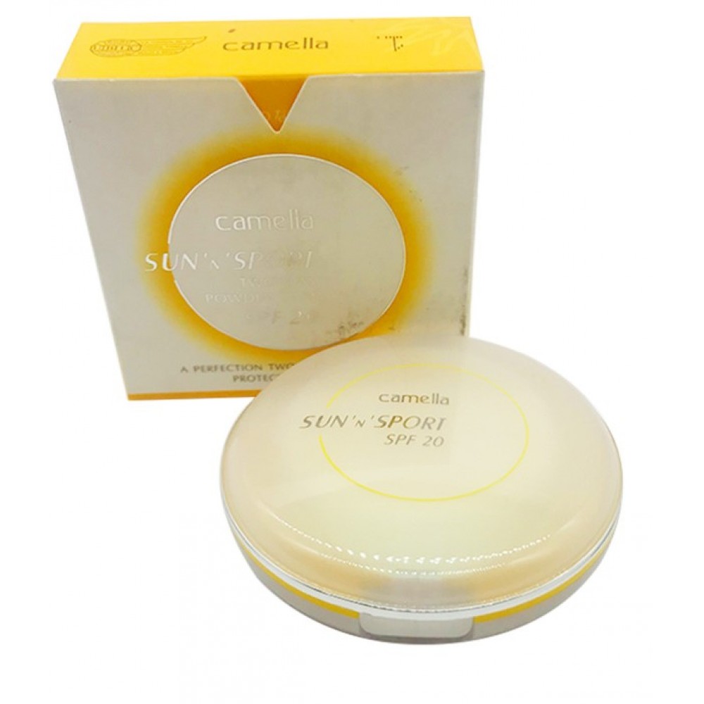 Camella Sun "N"Sport Two Way Powder Cake SPF-20 12g No-9941A