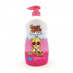 Genki Kuma Head To Toe Baby Wash Honey With Strawberry Cow Milk 750ml