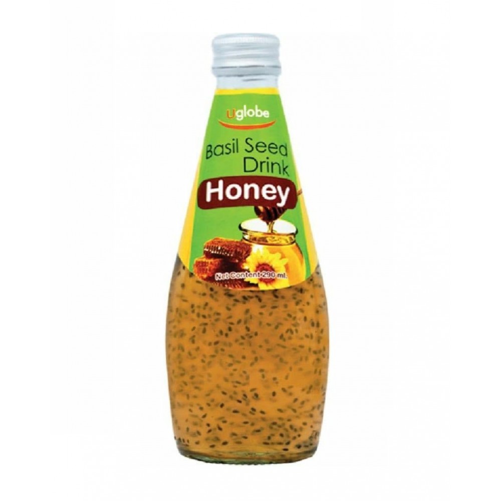 Uglobe Basil Seed Drink Honey 290ml