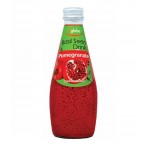 Uglobe Basil Seed Drink Pomegranate (300 ml)