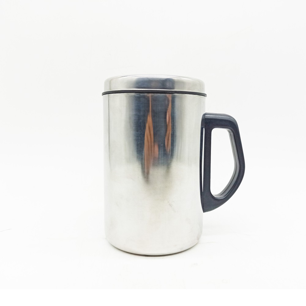 Silver Horse Steel Mug