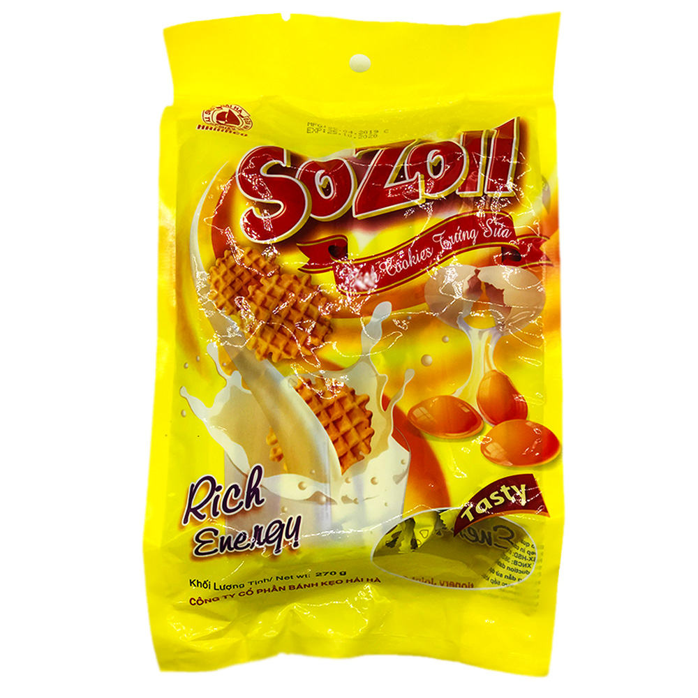 So Zoll Cookies Egg & Milk 270g