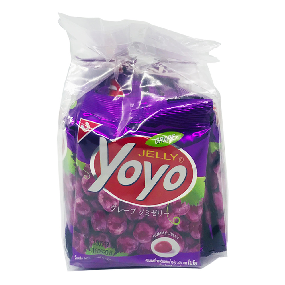 Yo Yo Gummy Jelly Grape & Apple 80g