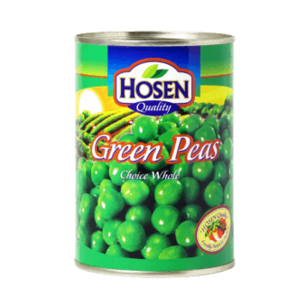 Hosen Green Peas Choice Whole 397g