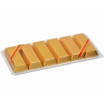 Gold Chocolate Flat 6pcs