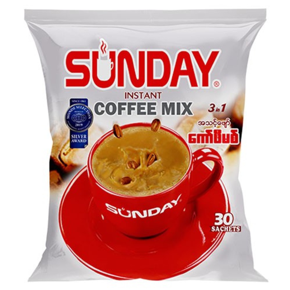 Sunday 3 in 1 Instant Coffeemix 30's 750g