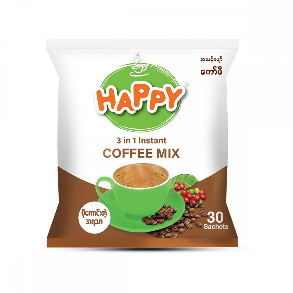 Happy Original 3 in 1 Coffee Mix 30 s 22g