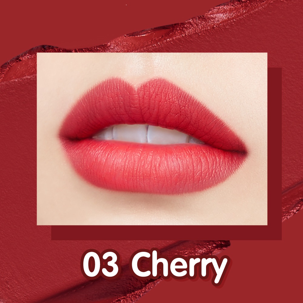 Cute Press Heart ID Matte Lip 03 Cherry