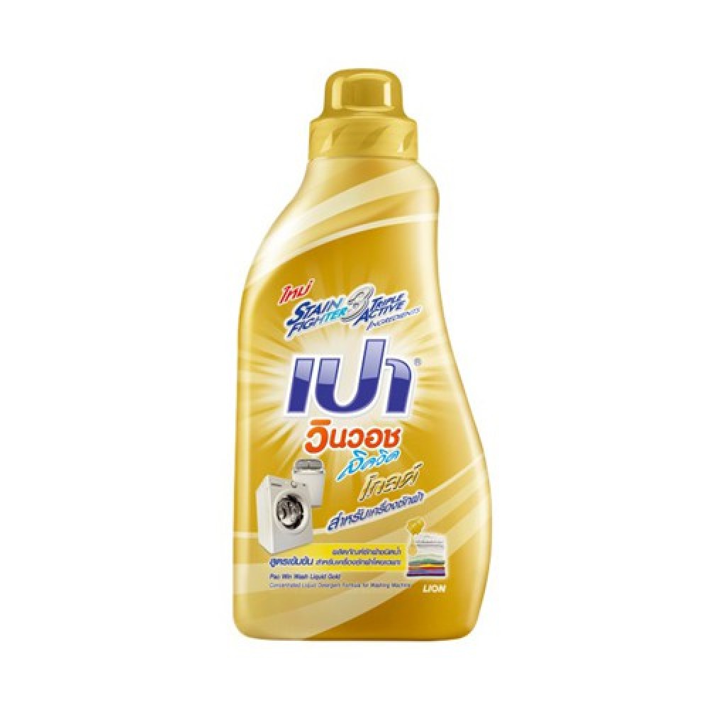 Pao Win Wash Liquid Detergent Stain Fighter Gold 800ml