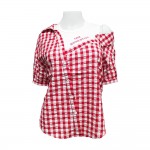 Yishion Women Blouse S/S R29221000972 Size-S to Xl (Original Red)