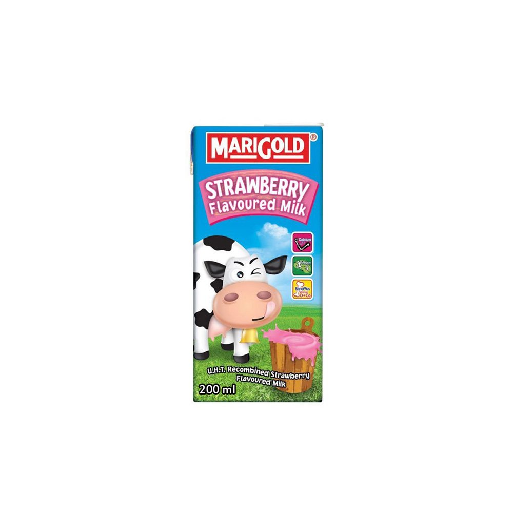 Marigold Strawberry Milk 200ml