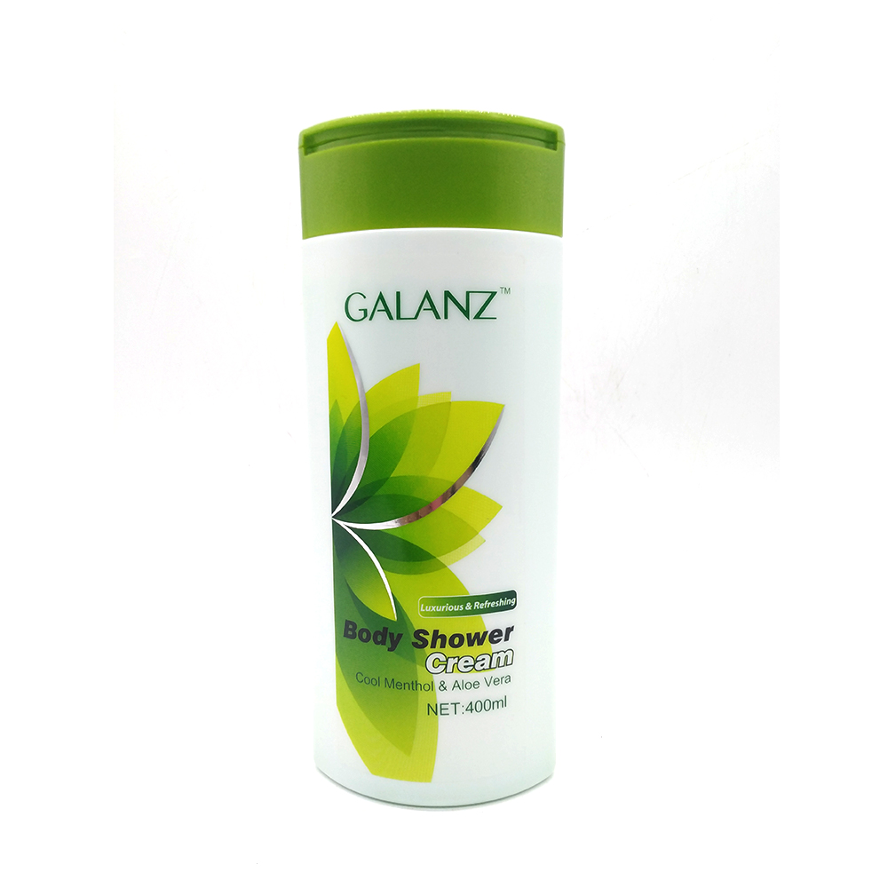 Galanz Body Shower Cream Cool Menthol & Aloe Vera Luxurious & Refreshing 400ml