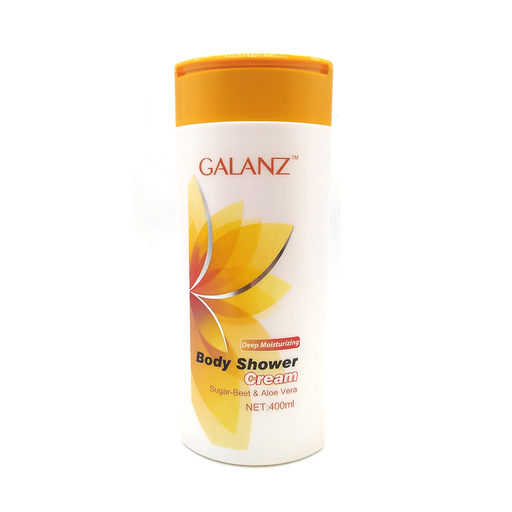 Galanz Body Shower Cream Sugar-Beet & Aloe Vera Deep Moisturizing 400ml