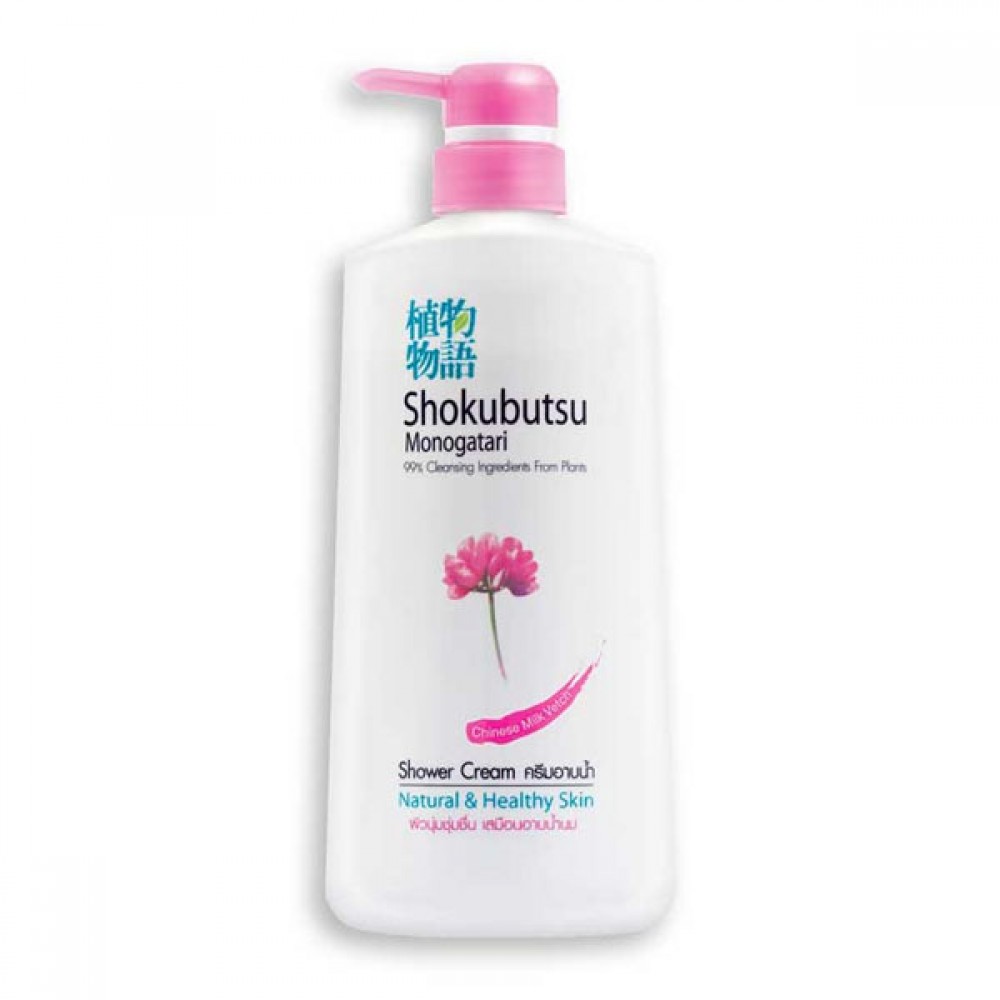 Shokubutsu Shower Bath Pink 500ml