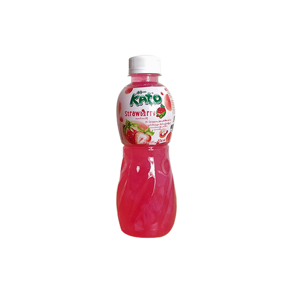 Kato Strawberry Juice With Nata De Coco 320ml