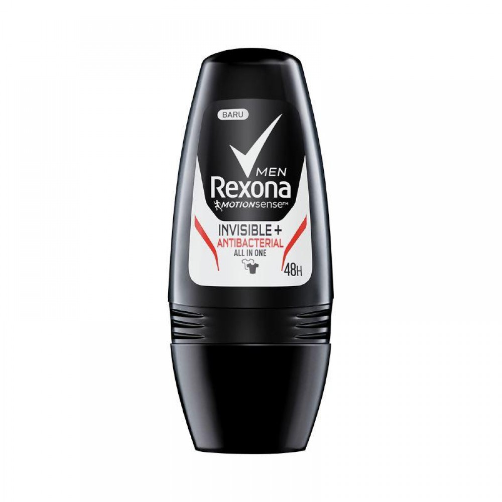 Rexona All In One Invisible Anti Bacterial Roll On 45ml