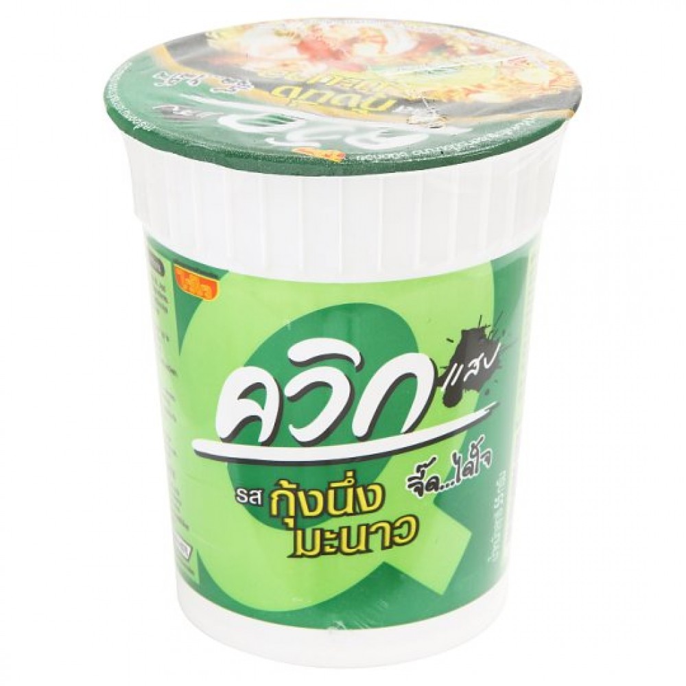 Wai Wai Quick Cup Noodles Hot & Spicy Shrimp Flavor 55g