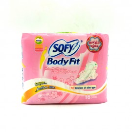 SOFY Cooling Fresh 25cm Sanitary Super Active Slim Wings Napkin