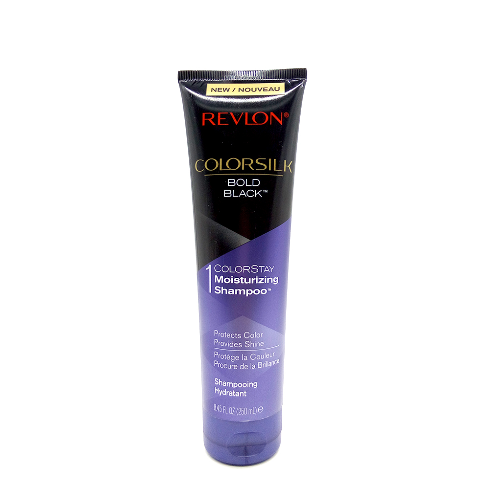 Revlon Colorsilk Bold Black 1 Color Stay Moisturizing Shampoo 250ml