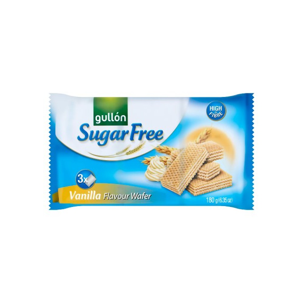  Gullon Sugar Free Vanilla Wafer 180g