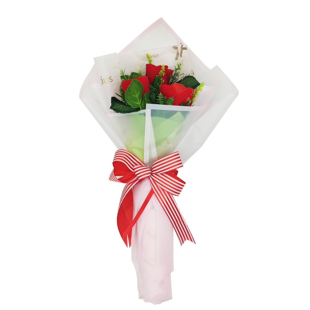 Aeik Aeik Three Rose Flower Bouquet No.AEI-0005