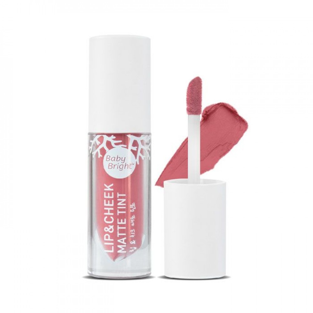 Baby Bright - Lip & Cheek Matte Tint#3 Deep Sea Coral