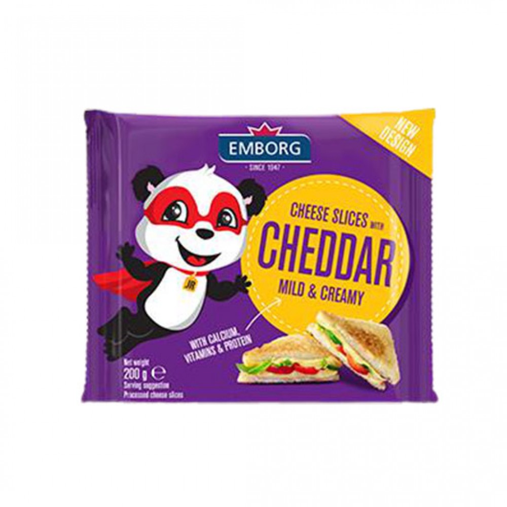 Emborg Junior Mild Chedder Cheese 200g