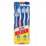 Berman Tri Active Medium Toothbrushes 